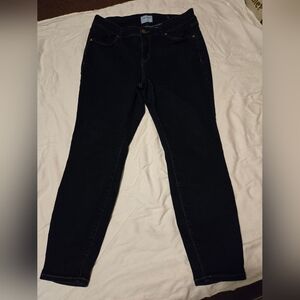 Lane Bryant Flex Magic High-Rise Skinny Jean Dark Blue Size 18